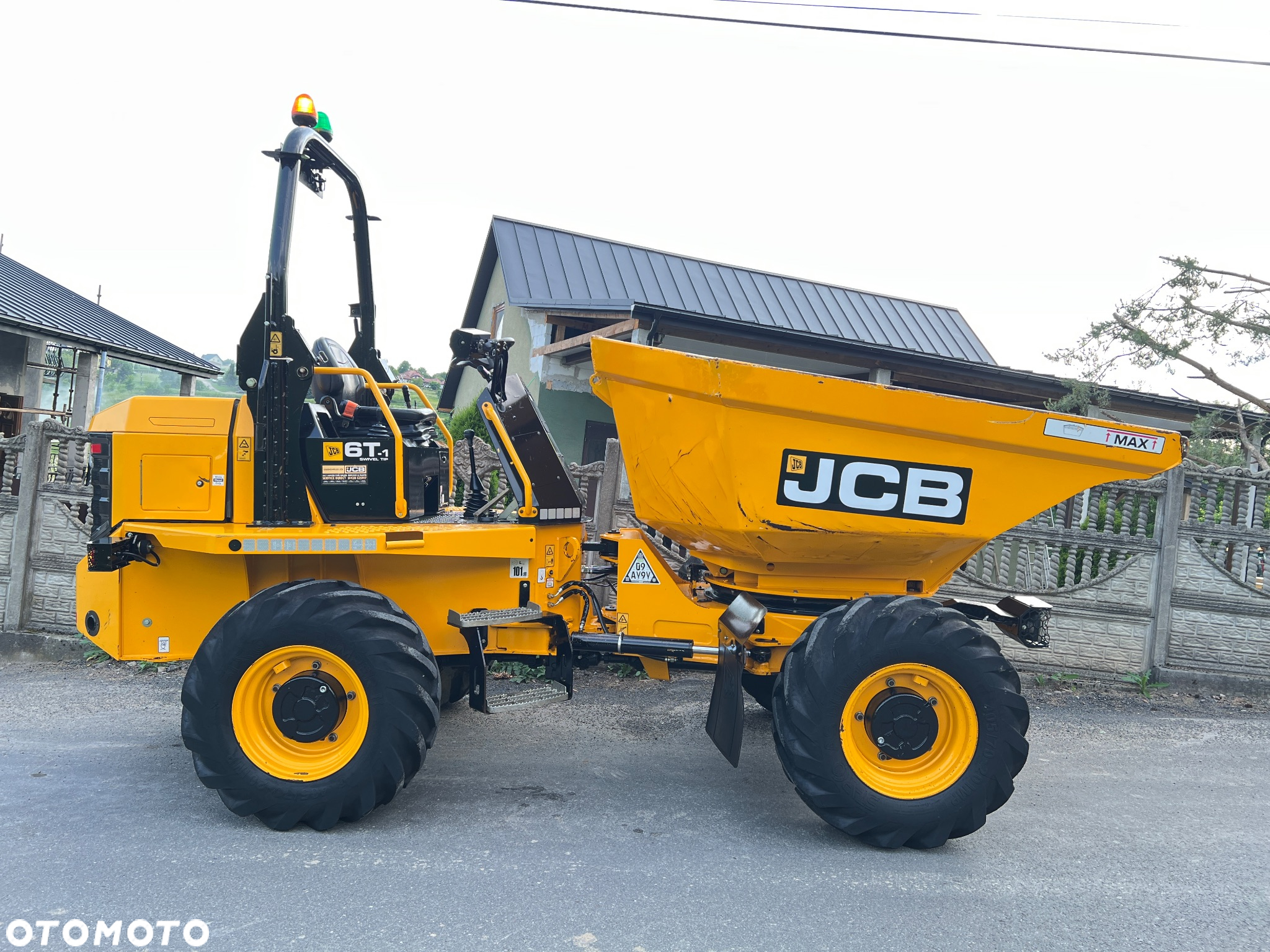 JCB 6T-1 ST * Wozidło Budowlane Obrotowe JCB 6 Ton * JAK NOWE * 1050 Godzin * - 6