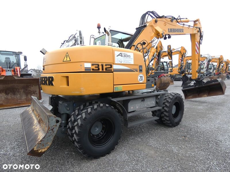 Liebherr A312 Z Niemiec / Wyjątkowy Stan / 2 Łyżki / - 9