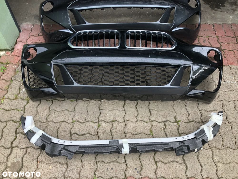 BMW X1 U11 X2 U10 M-PAKIET pianka ABSORBER ZDERZAKA PRZÓD +czujnik pieszych - 2