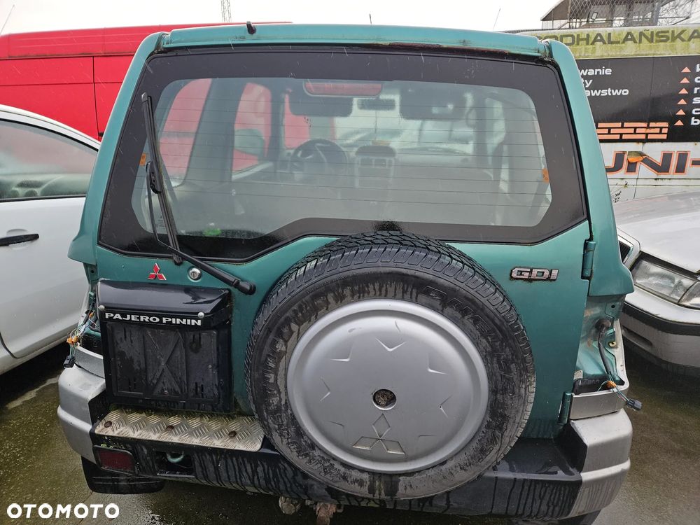 Klapa tylna bagażnika Mitsubishi Pajero Pinin 1999r F99 3d - 1