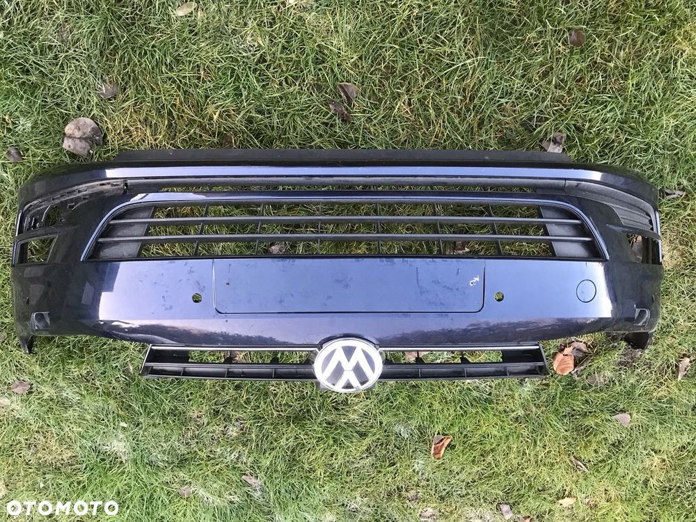 VW GOLF VII 7 Zderzak Przedni 4XPDC SPRYSK GRILL - 1