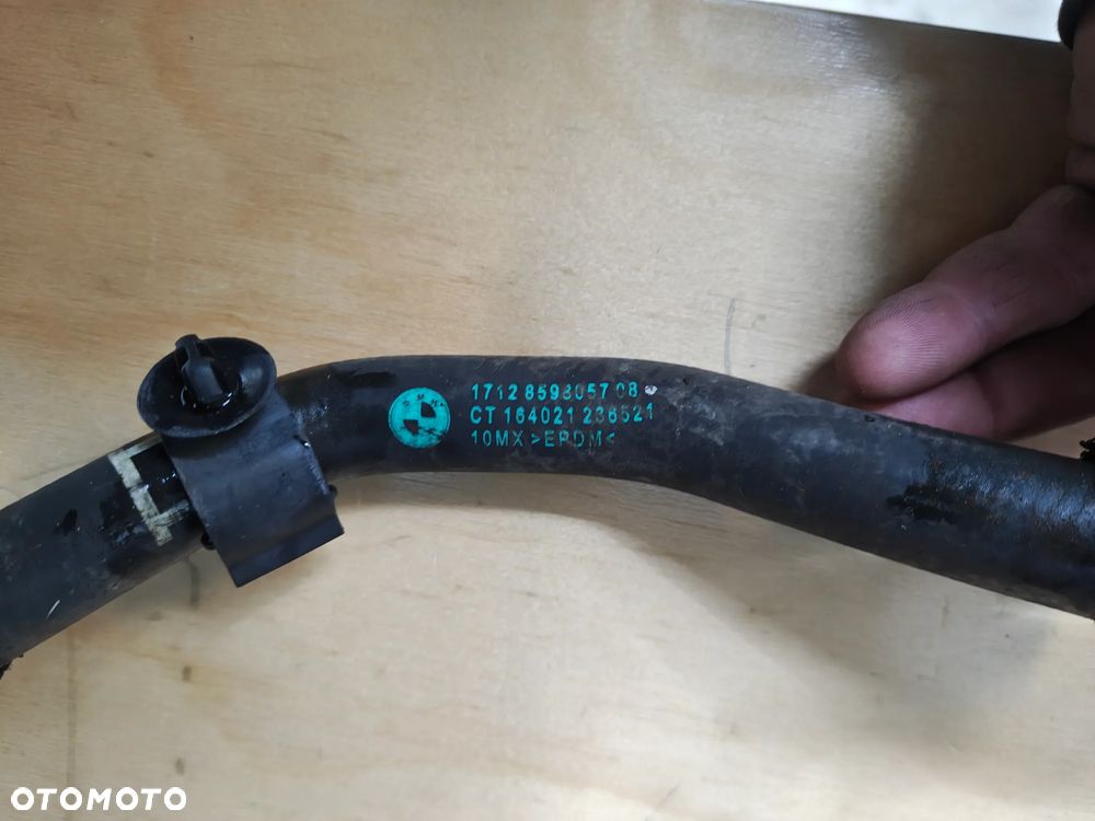 BMW X5 G05 przewód chłodnic wody 8598057 - 2