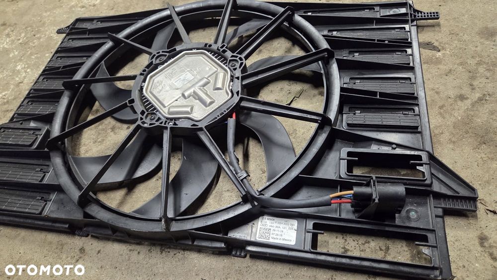 Wentylator chłodnicy Audi Q5 SQ5 80A121003A 80A959455D - 3