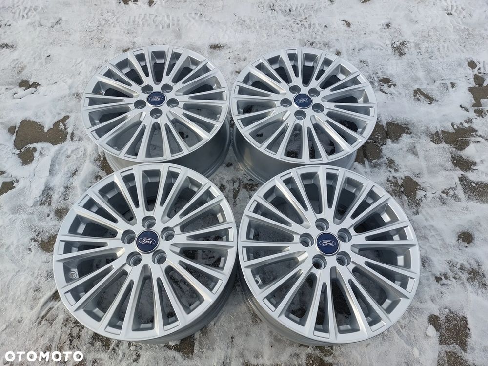 FORD S-MAX GALAXY FELGI ALUMINIOWE R17 7.5J ET55 5X108 OE FORD EM2C-1007-B1A PROSTE! JAK NOWE! - 1