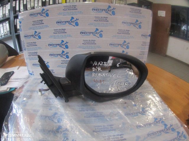 Espelho Esp4198 MAZDA 6 2008 2.0D 140CV 5P CINZA DRT REBATIVEL 7 PINOS - 1