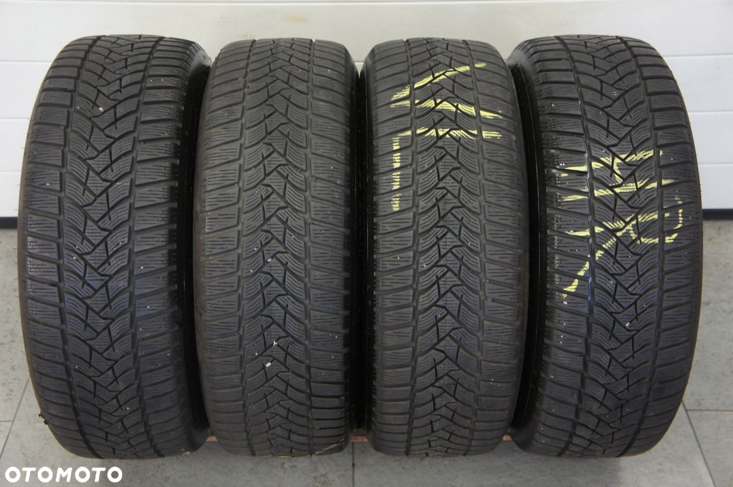 NR 406 Koła Zimowe Alufelgi AUDI A6 225/55/17 Dunlop ok. 7mm - 6