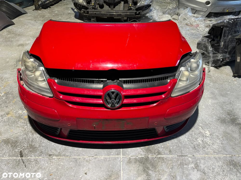 PRZÓD KOMPLETNY ZDERZAK PAS MASKA REFLEKTOR XENON VW GOLF PLUS