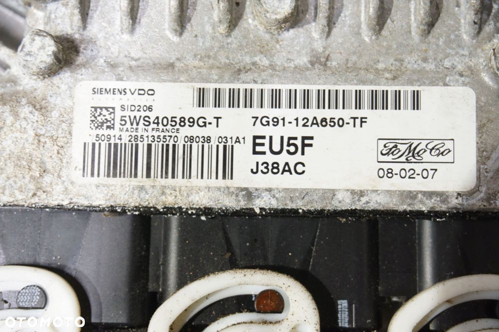 KOMPUTER SILNIKA 7G91-12A650-TF FORD GALAXY MK2 1.8 TDCI - 2