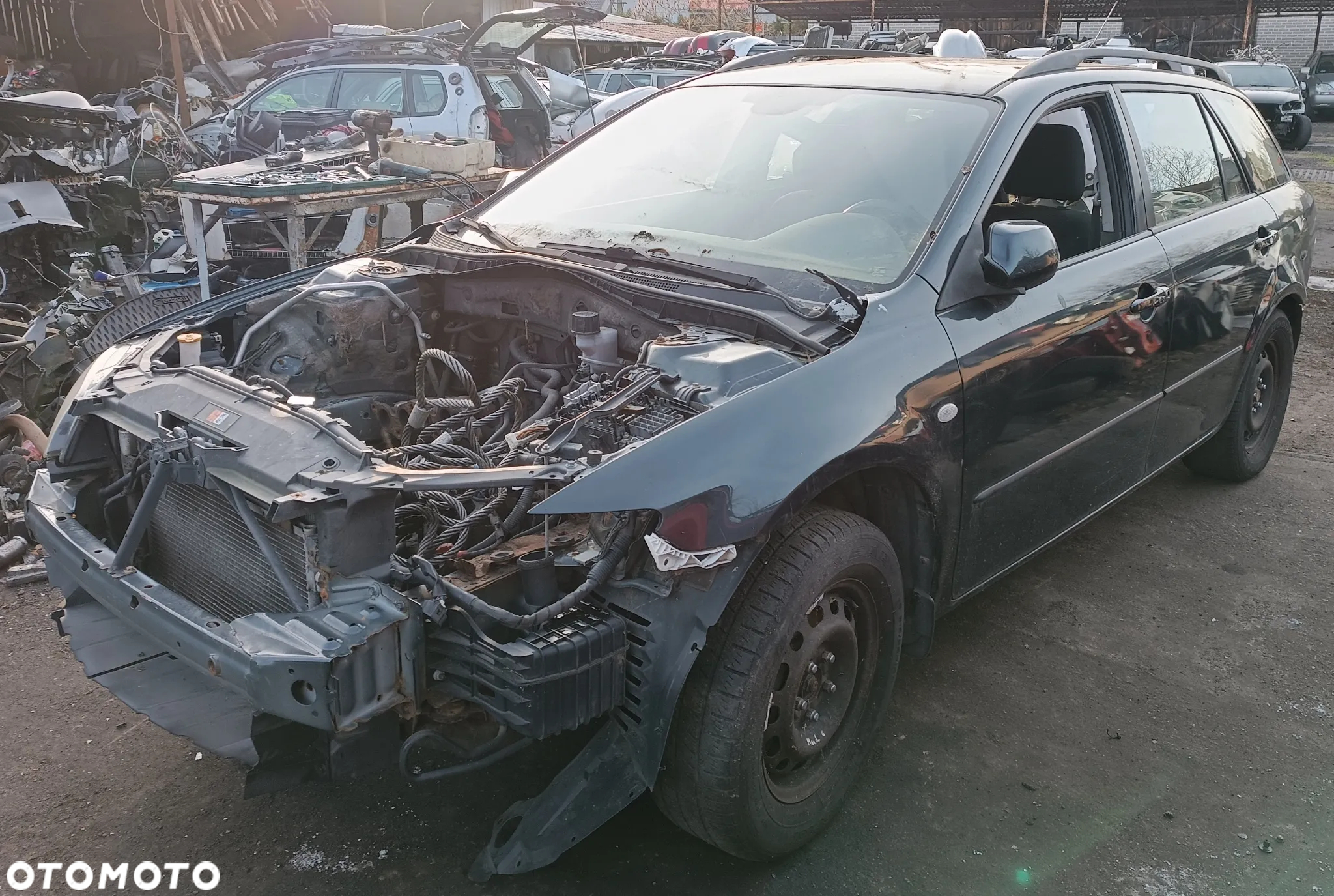 MAZDA 6 I 2002-2008 Szyba Błotniki Drzwi Maska Zawieszenie Silnik Skrzynia Koła - 24