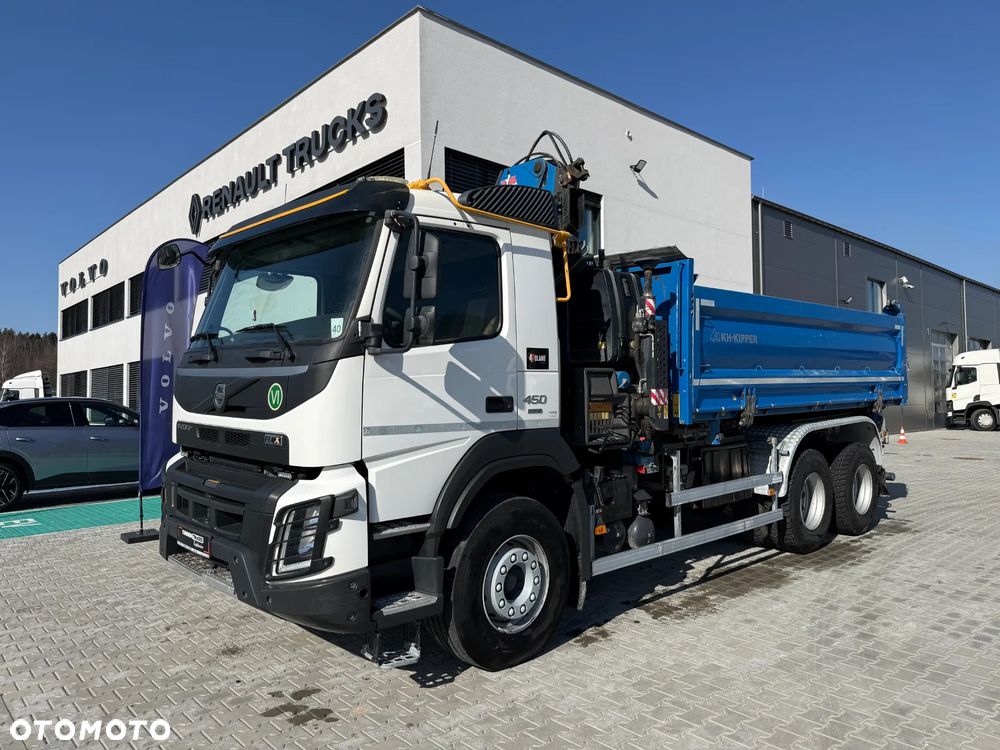 Volvo FMX 450 6x4 HDS Hyva HB-210 KH-KIPPER 3-str Hydroburta - 2