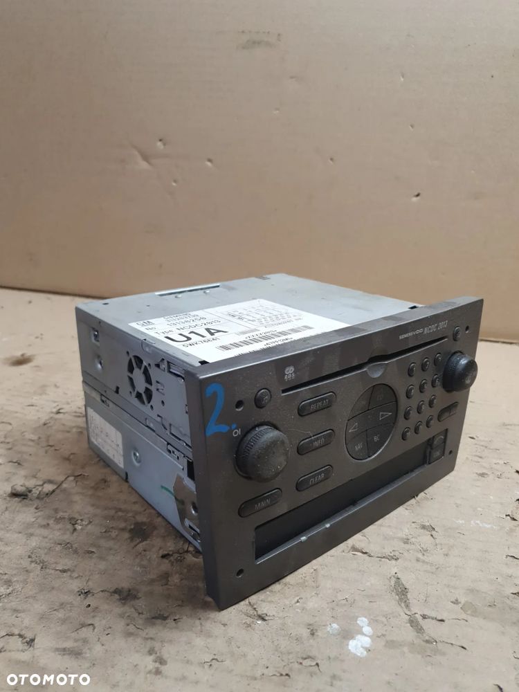 RADIO CD SIEMENS OPEL ASTRA H VECTRA C SIGNUM nr 13138250 - 7