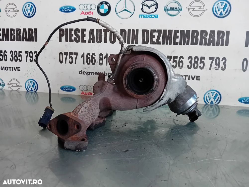 Turbo Turbina Mitsubishi Lancer Dodge Caliber Journey Vw Seat Skoda 2.0 Tdi Crdi Cod 03G253019R - 6