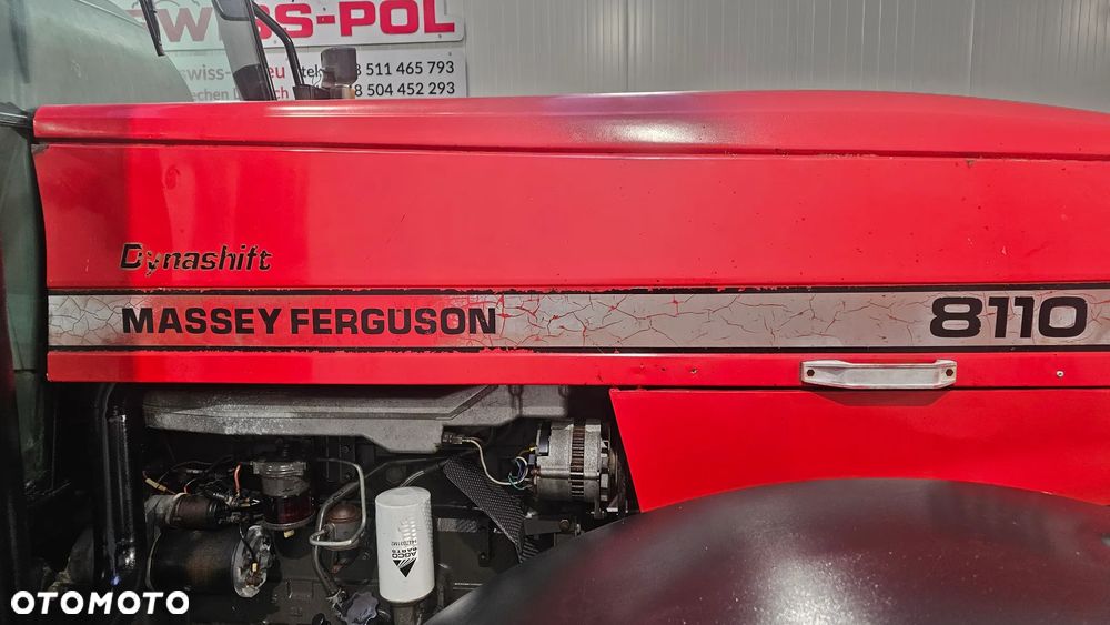 Massey Ferguson 8110 Dynashift  85 Brutto Klimatyzacja  8220 Dyna6 6810Premium TS125 ARES 626 mx135 - 8