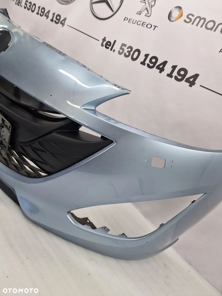 MAZDA 5 LIFT 10- ZDERZAK PRZEDNI PRZÓD NA SPRYSKI , BŁĘKITNY METALIK , NR C513-50031 , NR AUKCJI NZ689 - 8