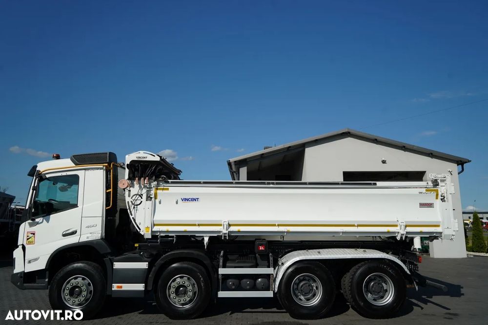 Volvo FMX 460 / 8x4 / BASCULANTE + HIDROBOARD / 2022 / NOUL MODEL - 11