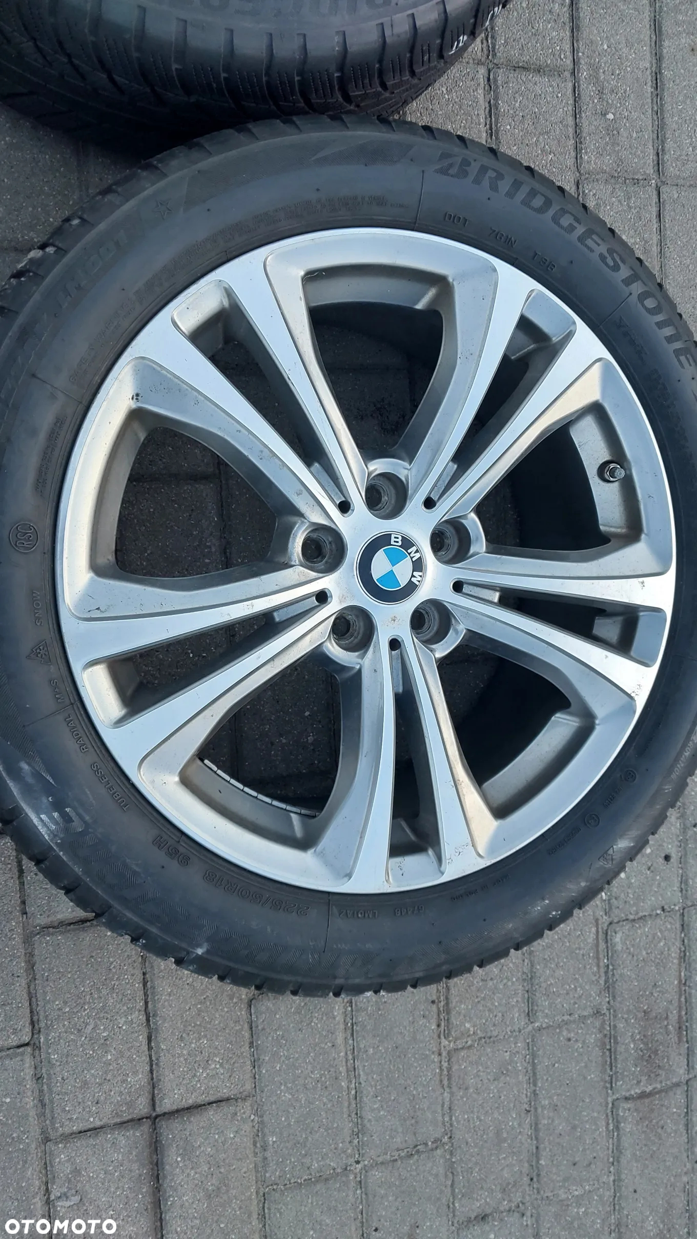 KOLA FELGI BMW X2 F39 X1 F48 7,5x18 ET51 5x112 6856069 STYLING 568 ZIMA - 5