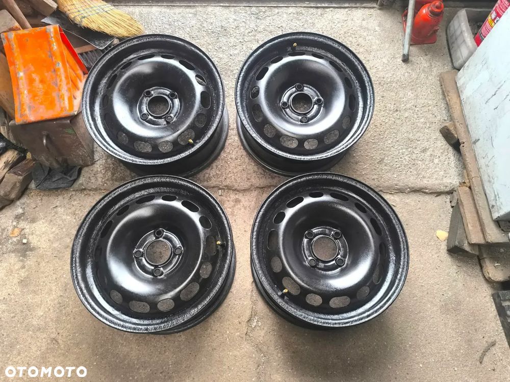 4x108 Felgi Stalowe Stal 15 Koła CITROEN BERLINGO C ELYSEE C3 PICASSO C4 PICASSO GRAND PICASSO C5 PEUGEOT PARTNER 307 SW 301 308 Legnica ALU-RAD - 2