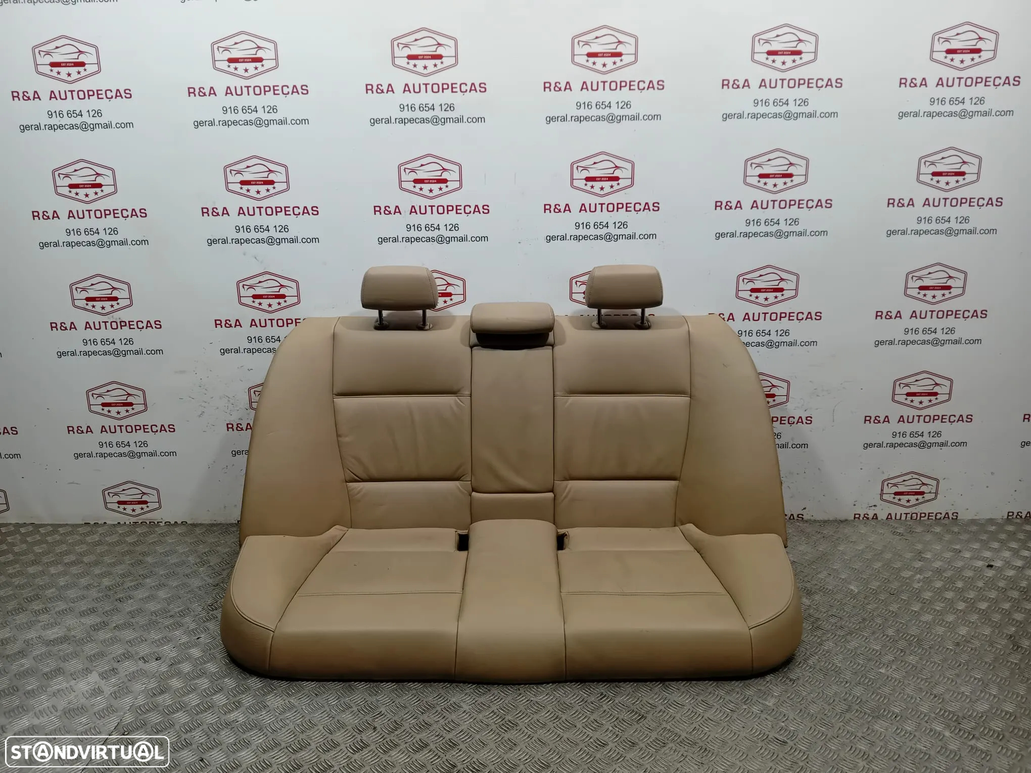 Conjunto de Bancos Bmw E90 em Pele Original - 13