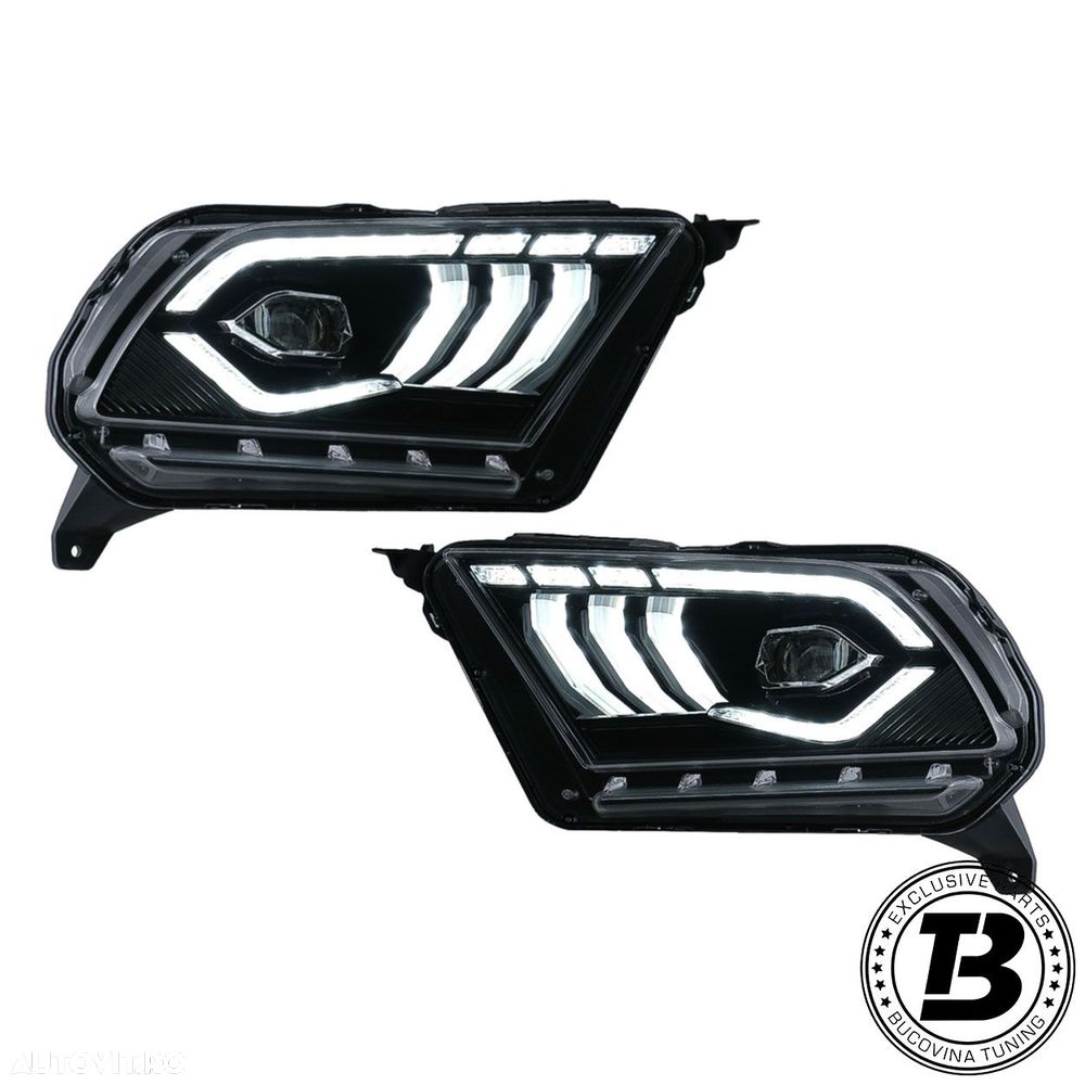 Faruri Full LED compatibile cu Ford Mustang V - 1