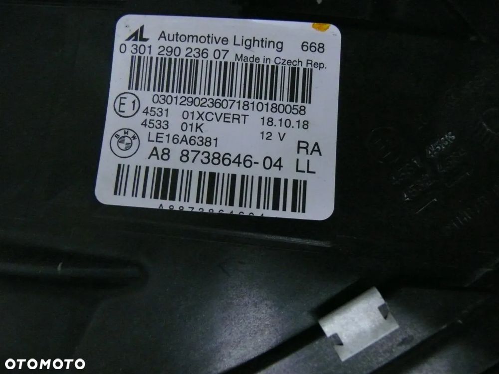 LAMPA PRZEDNIA PRAWA BMW 2 F45 F46 2018 LCI LED FULL ADAPTIVE - 5