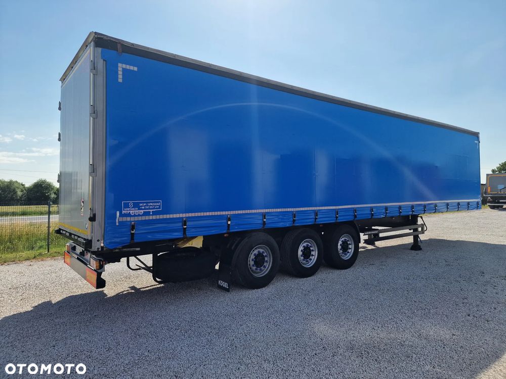 Kögel FIRANKA - BPW - OŚ PODNOSZONA - NOWE PLANDEKI - GWARANCJA - 2