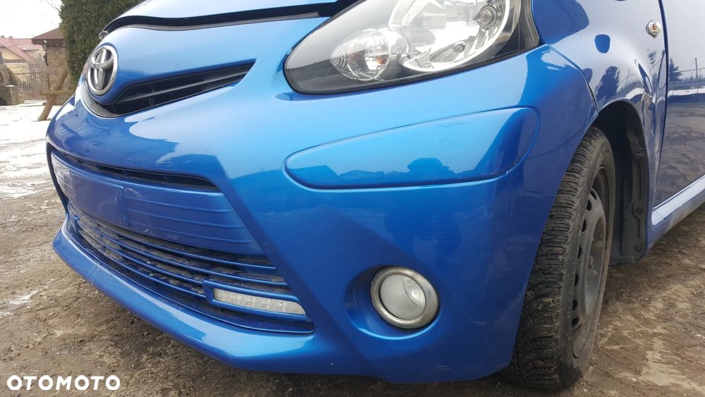 ZDERZAK PRZÓD PRZEDNI TOYOTA AYGO I LIFT 12-14 LAK. 8U7 - 6