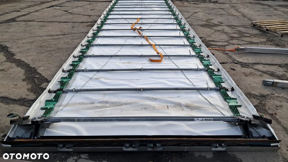 Kompletny dach KRONE - EDSCHA  wózek + poprzeczki + plandeka - naczepy KRONE , KOGEL , WIELTON ---  EDSCHA ULTRALINE --- - 1