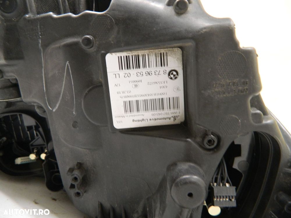 Far stanga BMW X3 / X4 G01 G02 Full LED Adaptive, 2021, 2022, 2023, cod origine 8739653-02. - 7