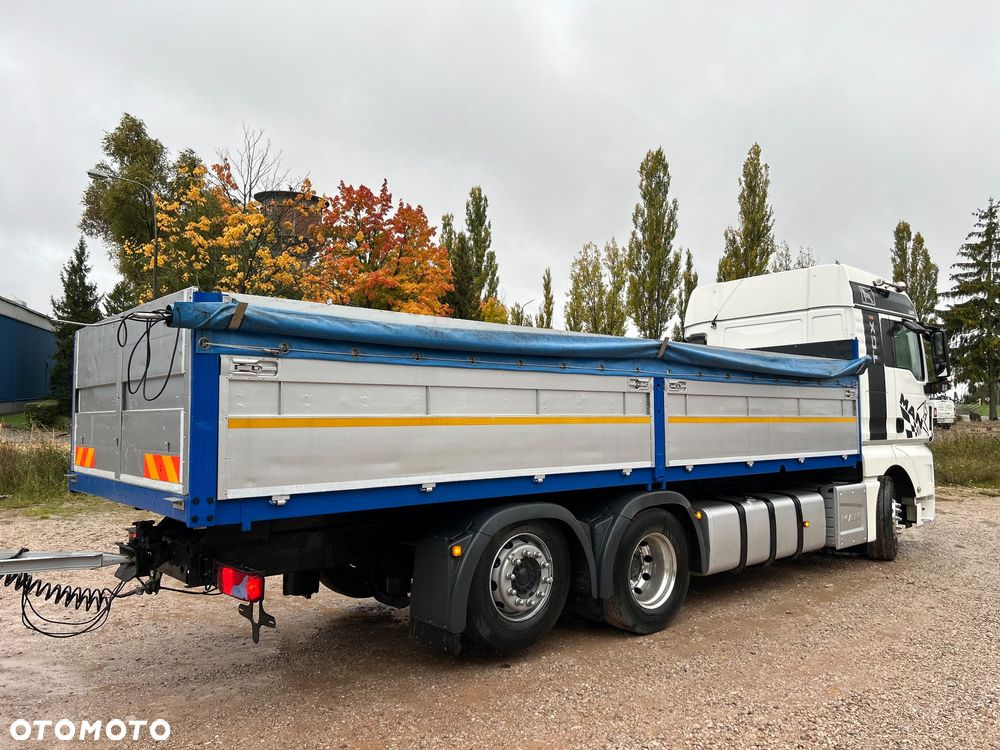 MAN TGX Tandem 1m burty TOP KOMPLET / ALUFELGI / zarejestrowany gotowy do pracy / przyczepa 18t / FULL OPCJA / 26.420 26.460 26.500 26.400 26.440 26.480 26.510 460 500 - 12