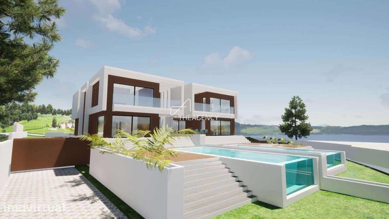 Terreno com Projecto Aprovado para Moradia de Luxo T4/T5 com Piscina - - Grande imagem: 2/22