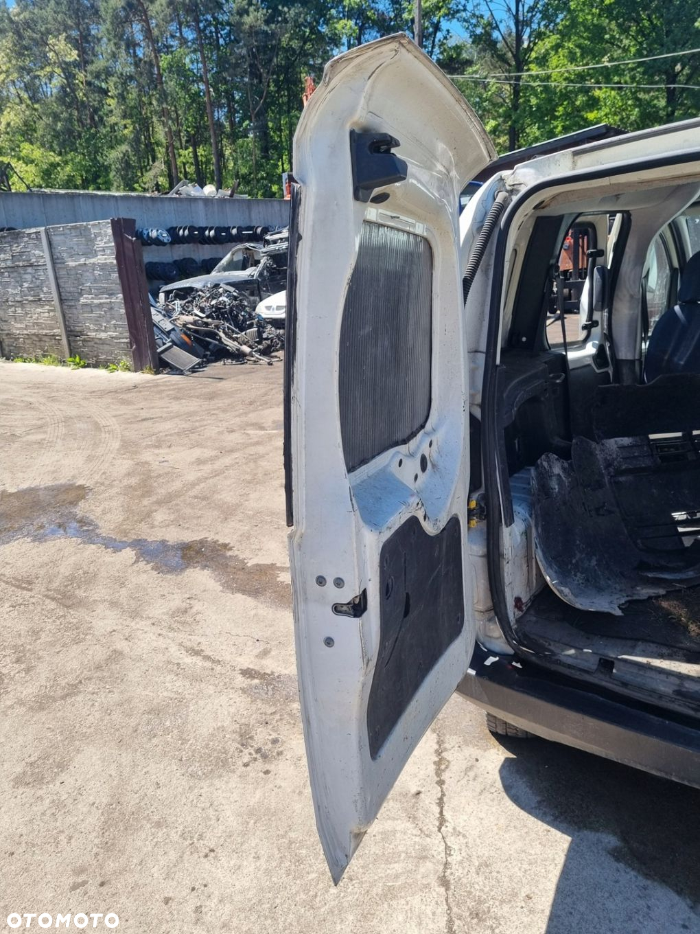 PEUGEOT BIPPER 07-17 2009 r DRZWI LEWY TYŁ LEWE TYLNE KLAPY FURTKI BIAŁE EU * - 11