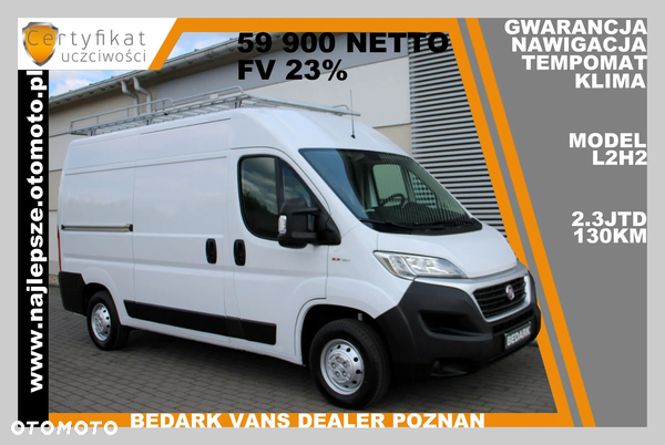 Fiat Ducato, L2H2, Nawigacja, klima, tempomat