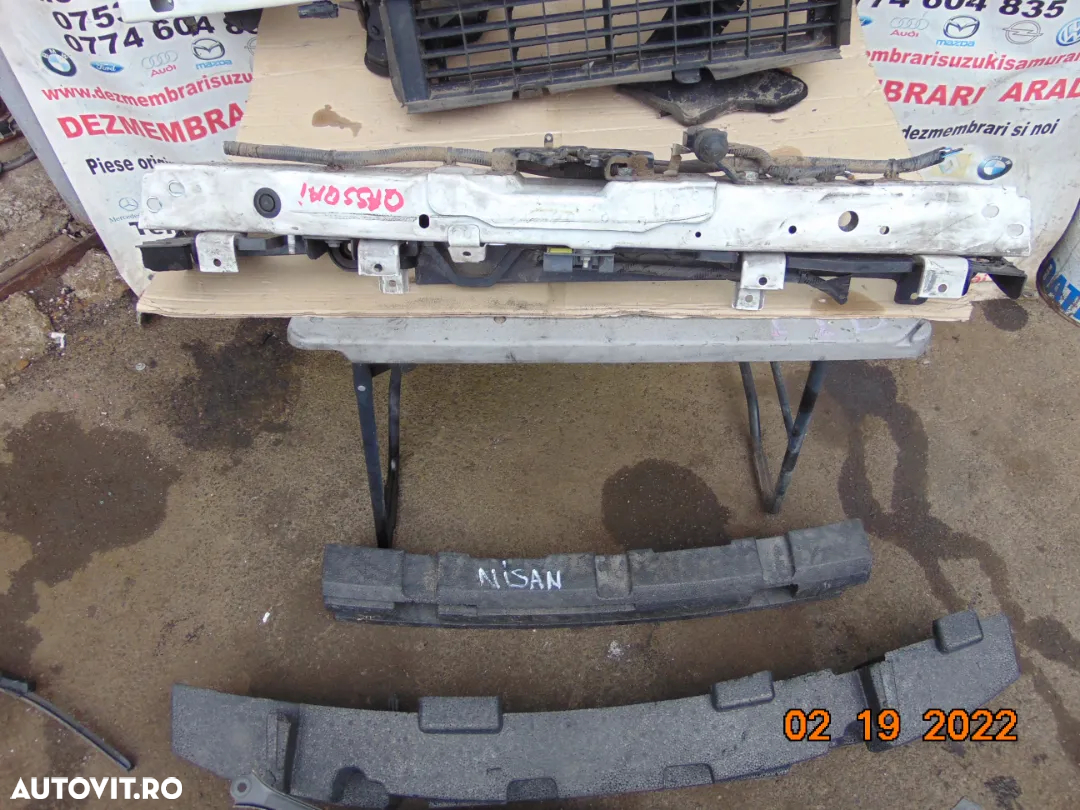 Trager Nissan Qashqai 2013-2020 trager armatura grila radiatoare 1.5 radiator apa intercooler gmv v - 10
