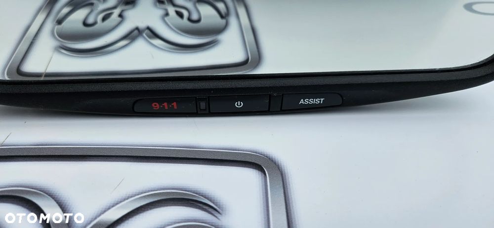 Dodge Durango III LIFT 2014- Lusterko wsteczne Lusterko wewnętrzne Obudowa lusterka Kompletne SOS ASSIST 911  instalacja lusterka P68310916AB - 3