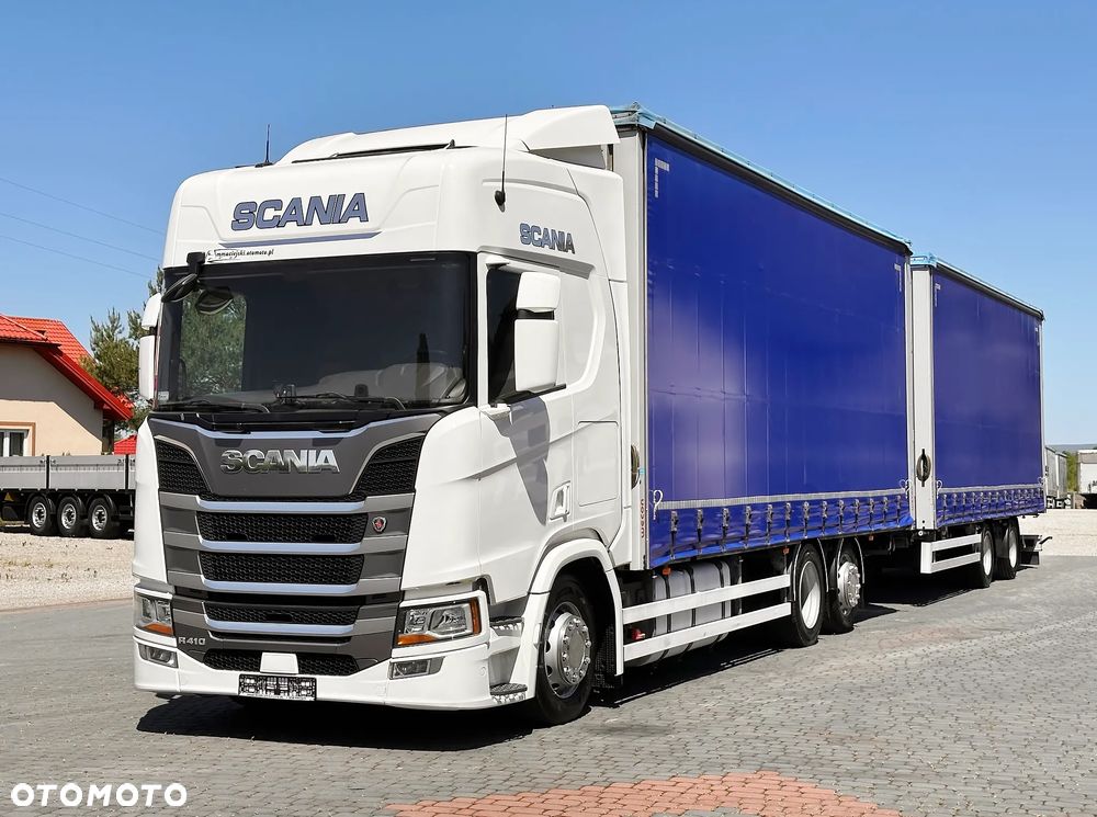 Scania R410 NEXT GEN 6X2 TANDEM ZESTAW WECON 7.7m - 7.7m - 34