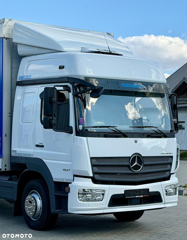 Mercedes-Benz ATEGO 1527 / FIRANKA / WINDA / 18 EUROPALET / 7 385 KG ŁADOWNOŚCI / AUTOMAT / SYPIALKA / GLOB - 8