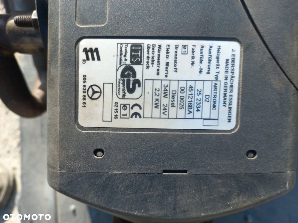 EBERSPACHER WEBASTO AIRTRONIC D2  MERCEDES - 1