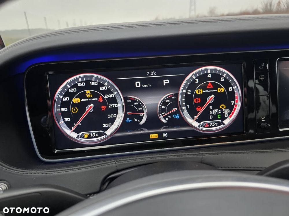 Mercedes-Benz Klasa S 63 AMG L 4Matic AMG Speedshift MCT - 35