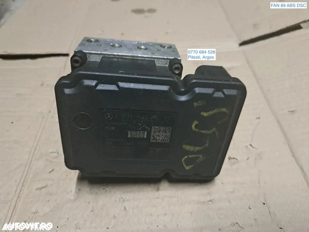 Unitate modul pompa ABS ESP originala Mercedes S-class W221 - 1