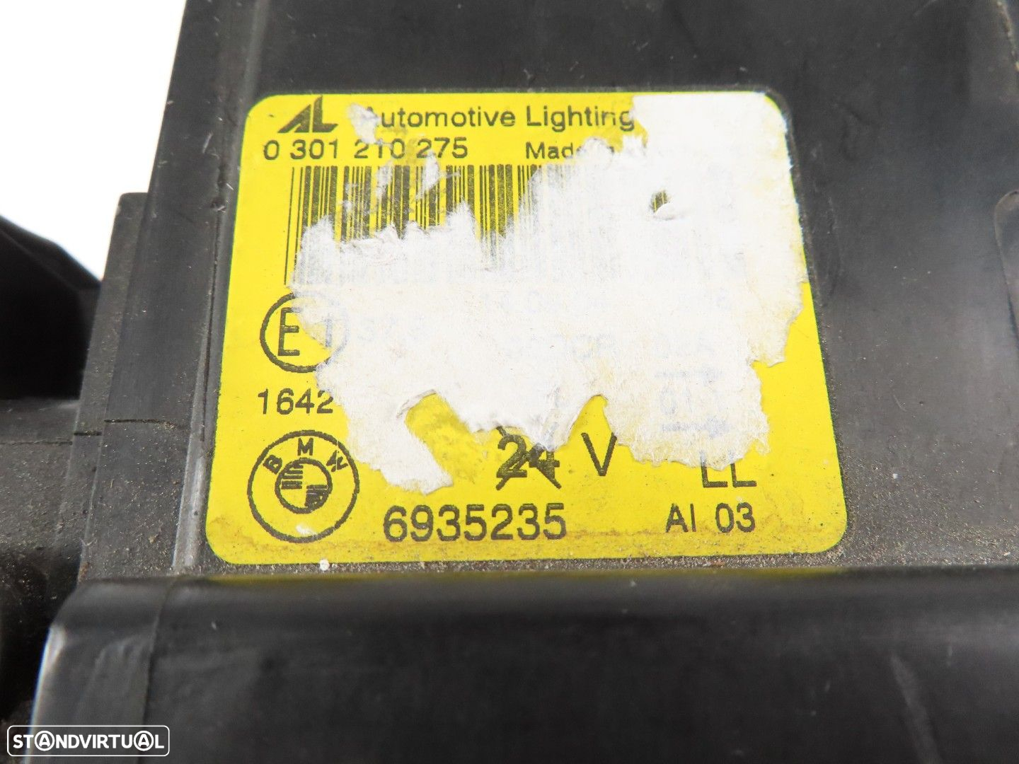 Farol Xenon com Pisca Amarelo Esquerdo Seminovo/ Original BMW X3 (E83) 631234183... - 6