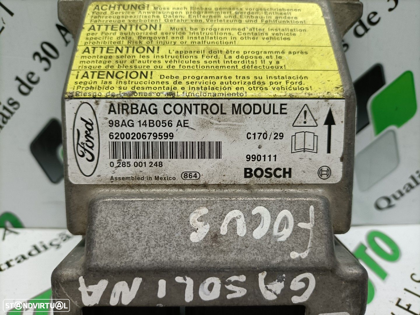 Centralina Airbags Ford Focus (Daw, Dbw) - 2