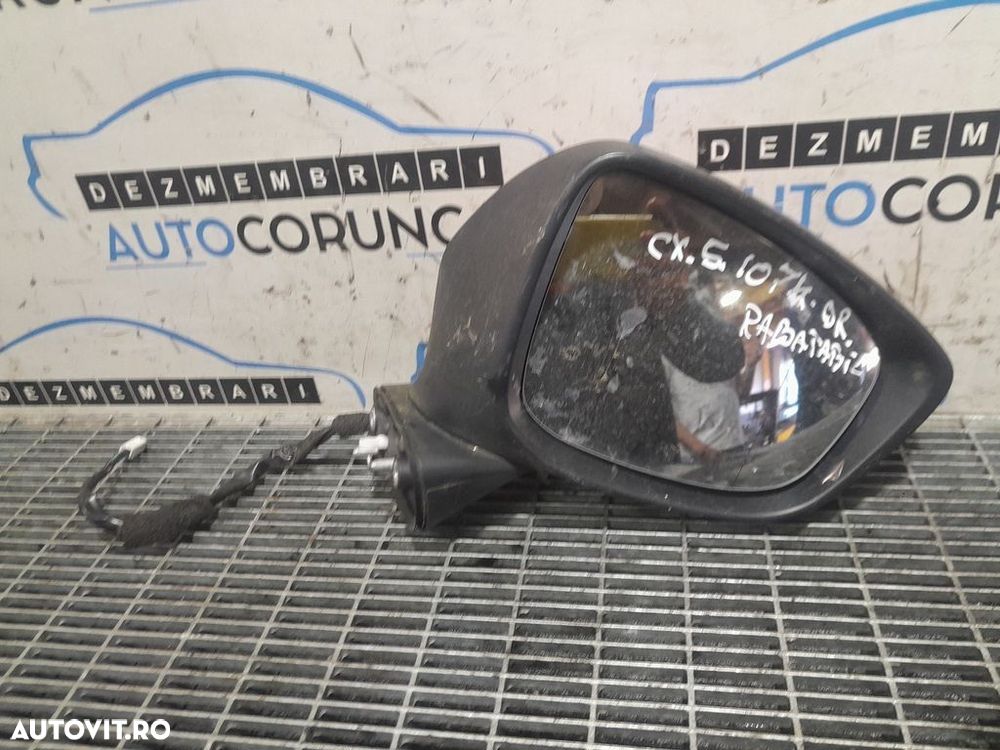 Oglinda dreapta Mazda CX - 5 2012 - 2015 4 Usi Rosu (1074) Rabatabile - 2