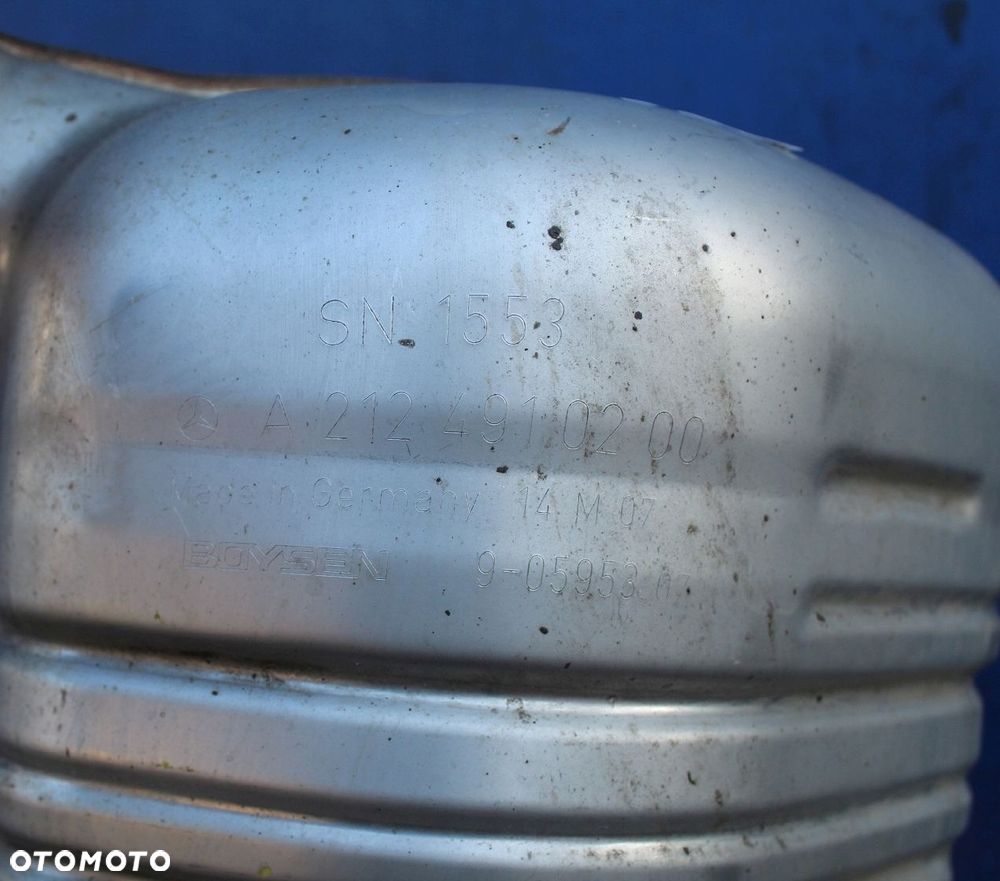 Układ wydechowy tłumiki końcowe tłumik komplet Mercedes W212 Lift Kombi 14r - 9