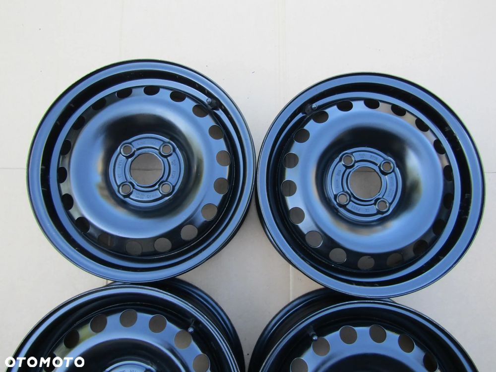 4x Felgi Stalowe 14 VW UP Skoda Citigo Seat Mii 5 j 4x100 ET35 piasta 57,1 mm  / ORYGINALNE - 5
