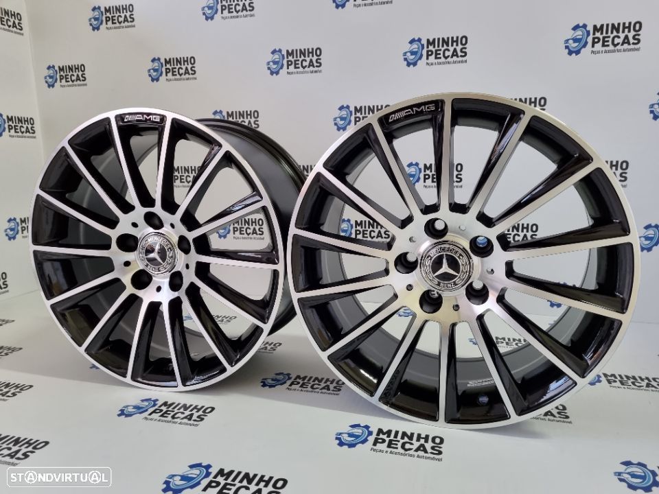Jantes Mercedes (C63) AMG Turbine em 17 - 3