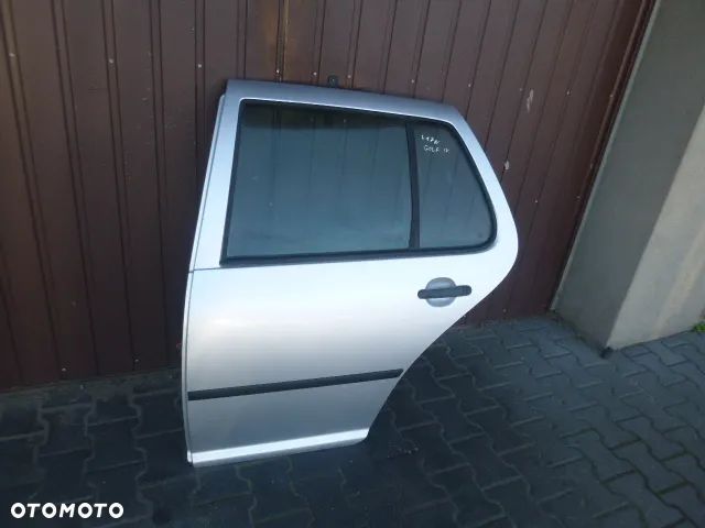 DRZWI LEWY TYŁ LEWE TYLNE VOLKSWAGEN GOLF IV HB KOMPLETNE - 9