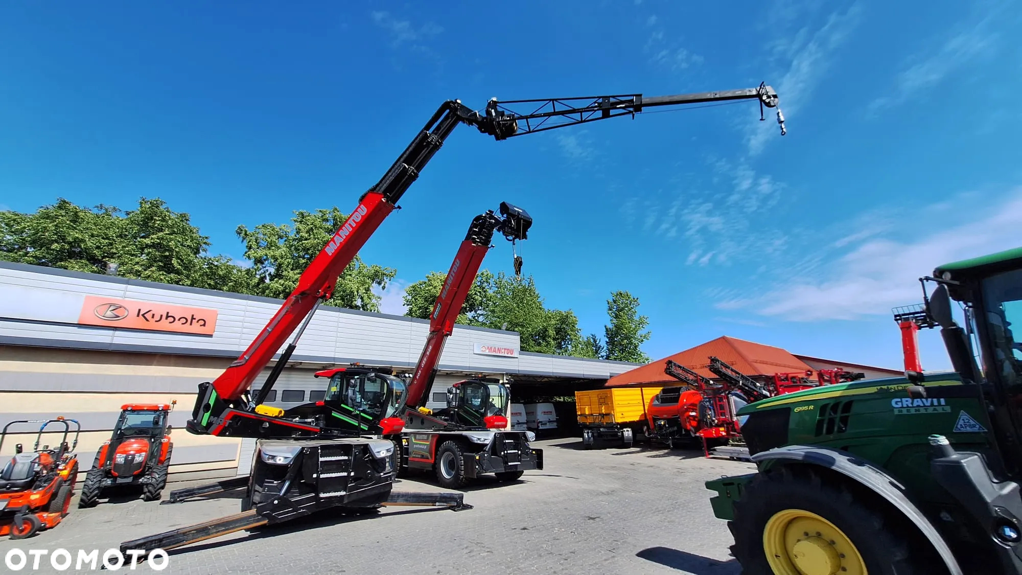 Manitou przedłużenie wysięgnik żuraw Manitou JWE 7000/800 dawny PT 800 - 2