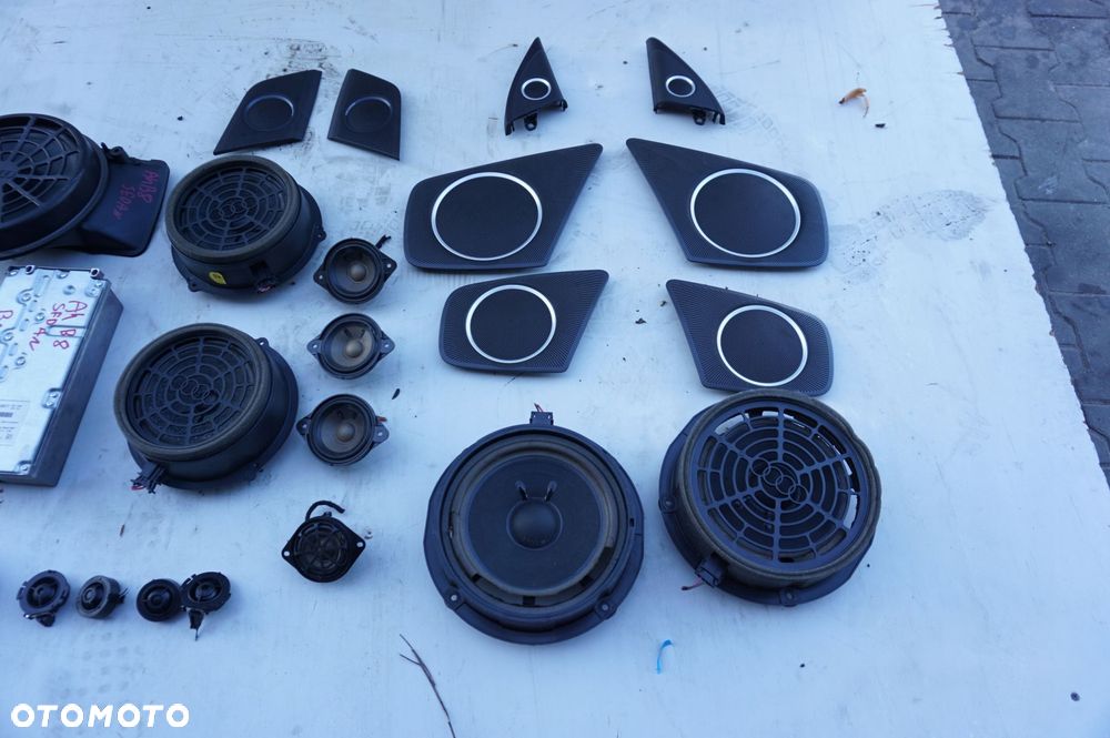 GŁOŚNIKI WZMACNIACZ AUDIO BANG & OLUFSEN 8T0035223T AUDI A4 B8 - 2