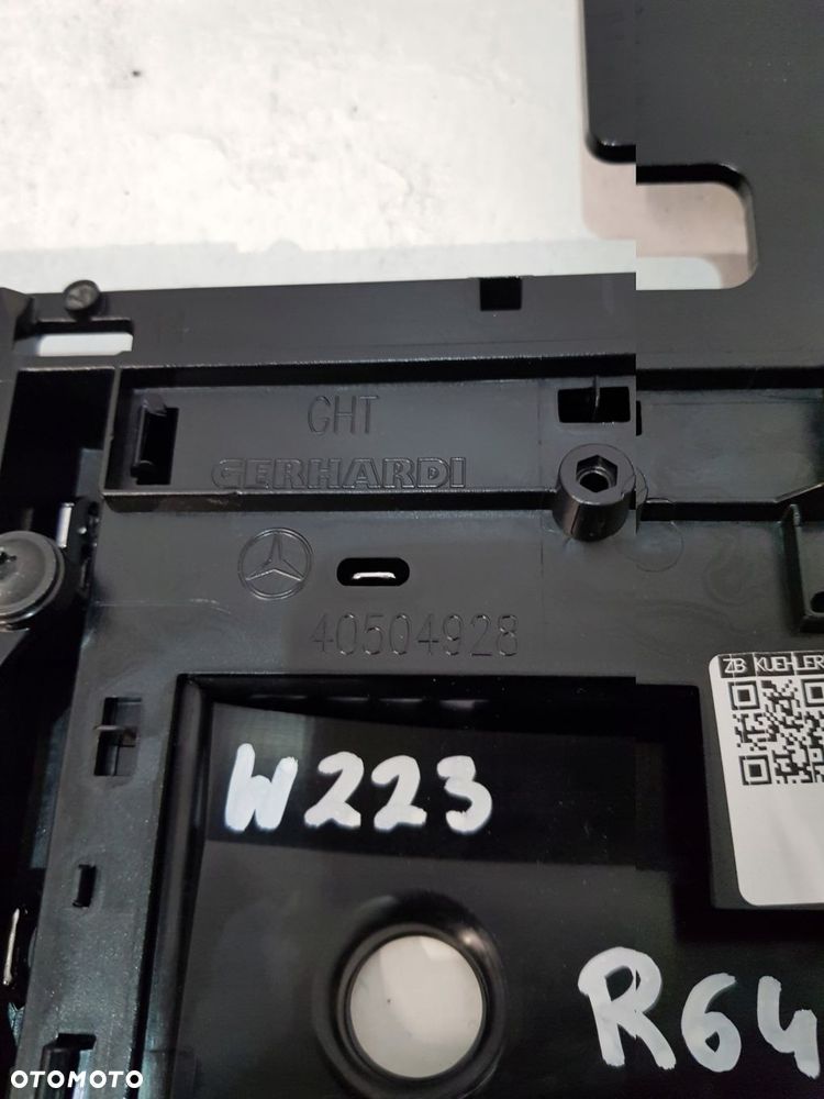 grill atrapa zderzaka przód a2238801701 mercedes s-klasa w223 20- - 11