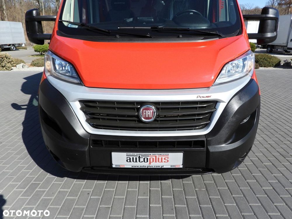 Fiat DUCATO PLANDEKA 8 PALET WEBASTO TEMPOMAT NAWIGACJA KLIMATYZACJA  180KM - 15